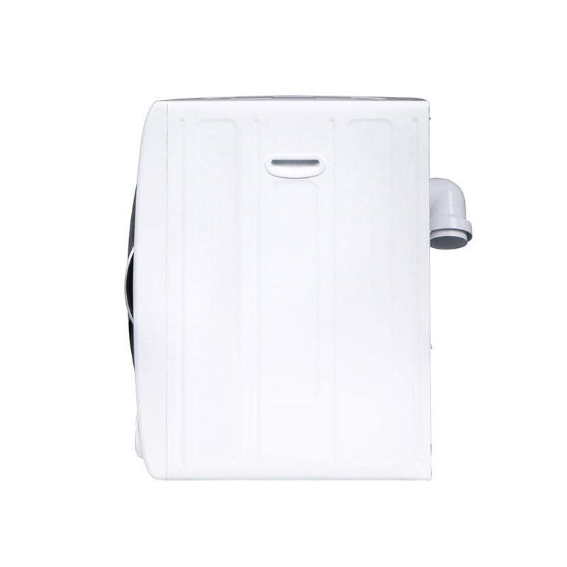 Pinnacle Appliances Clothes Dryer, 24 in Width x 28 in Height x 22 in Depth, White, Stainless Steel Drum - 21-852W