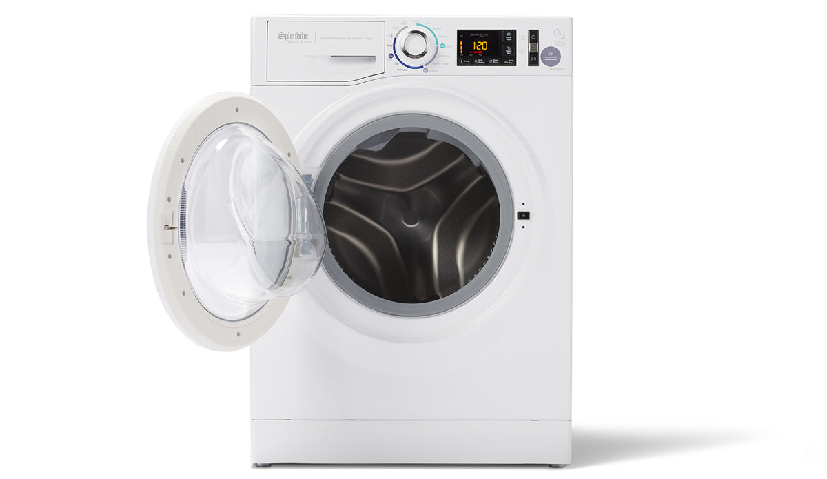 Splendide Clothes Washer/Dryer Combo Unit, 23-1/2 in Width X 33-3/8 in Height X 22-1/4 in Depth, White, 2.5 gal Of Water/Normal Dry Cycle - WDC7200XCD