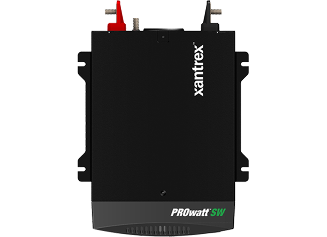 Xantrex Power Inverter, Inverts 12 V DC To 120 V AC, 540 Watts Output/1200 Watts Surge, 90 Percent Efficiency - 806-1206