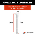 Lippert Trailer Landing Gear Leg - 179014