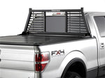 BackRack Headache Rack, Half Louvered, Black, Steel - 149LV