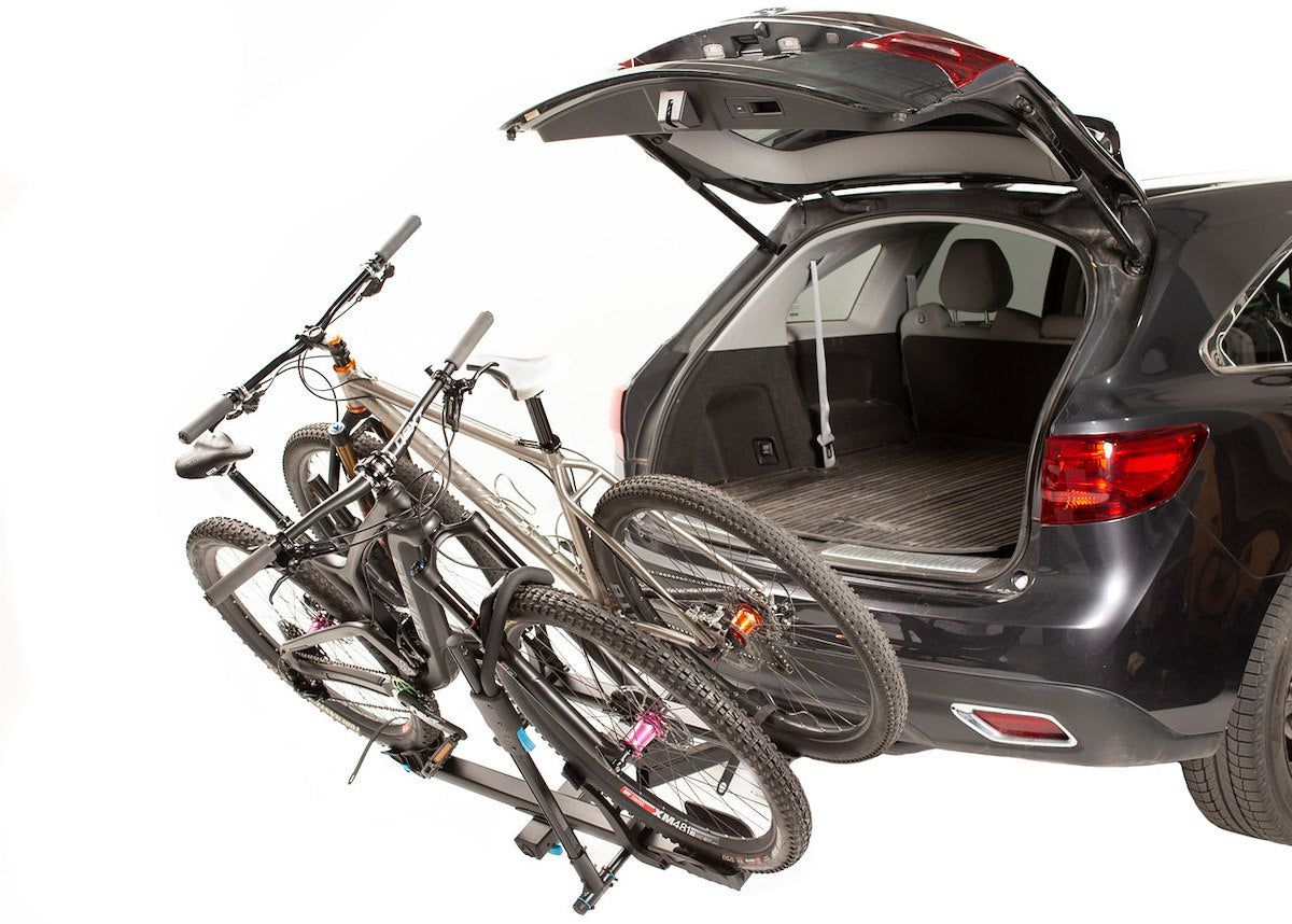 Rhino-Rack USA Bike Rack, 2 in Receiver Hitch Mount, Holds 2 Bikes, 120 lb Weight Capacity - 11415