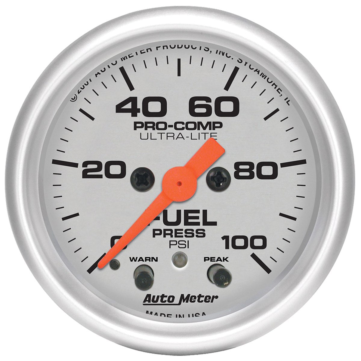 AutoMeter Fuel Pressure Gauge 4363 product image 1