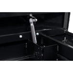 Weather Guard Tool Box, Gloss Black, Aluminum, 20 in Length x 72 in Width x 18 in Height - 121-5-04