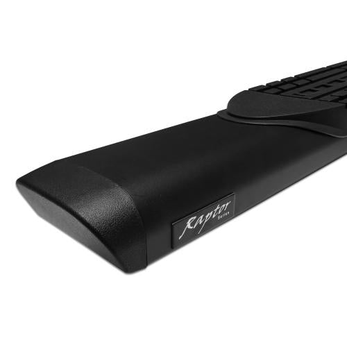Raptor Series Nerf Bar, 5 in Oval Straight, Textured, Black - 2001-0041BT