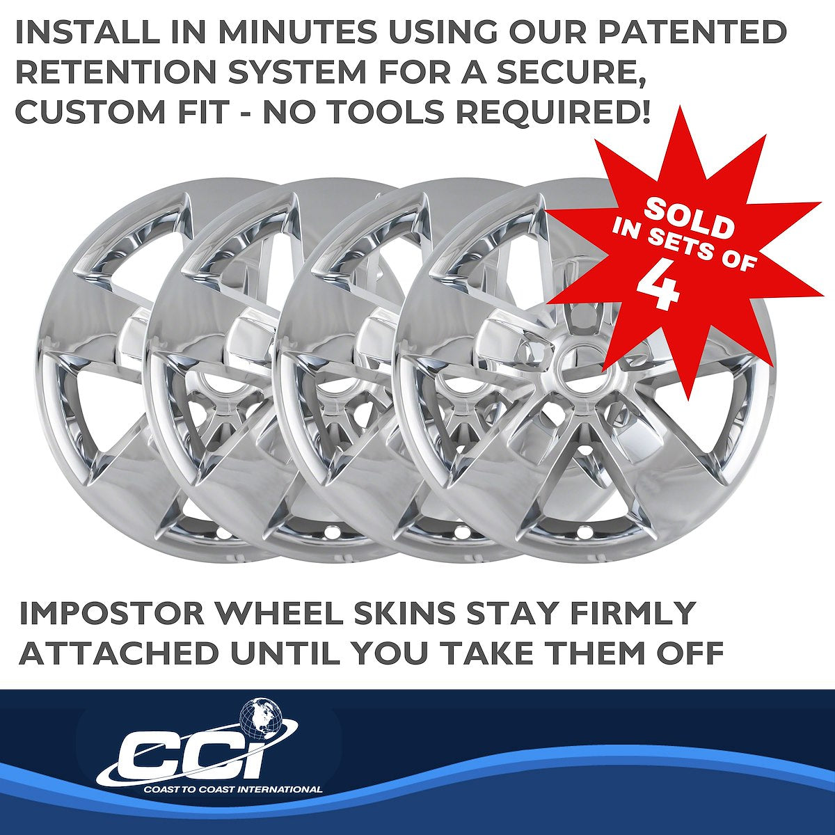 Coast2Coast Wheel Skins & Styled Wheel Covers IWCIMP345XN product image 4