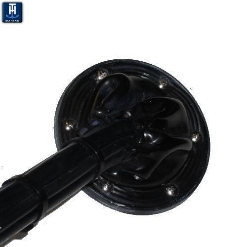 T-H Marine Outboard Motor Control Cable Boot, 3 in Inner Diameter x 4.12 in Outer Diameter, Black - CB-1-DP