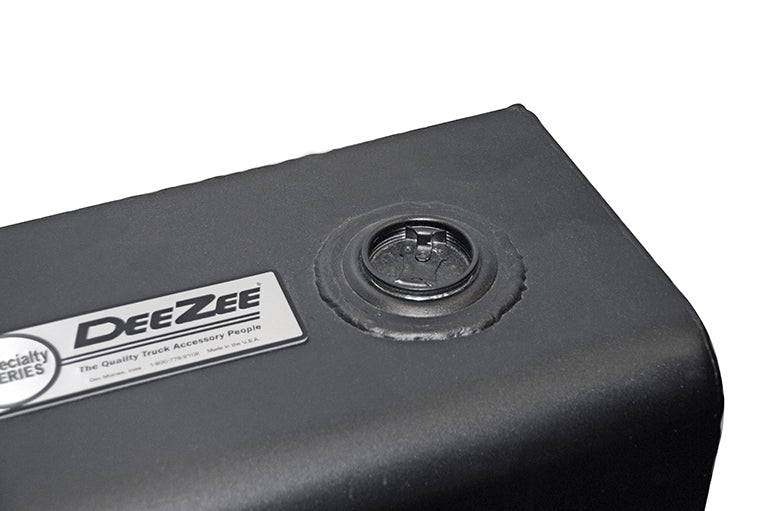 Dee Zee Liquid Transfer Tank, 19-3/4 in Length x 46-3/4 in Width x 17-5/8 in Height Chest, Black Textured Powder Coated, Steel - DZ92647XSB