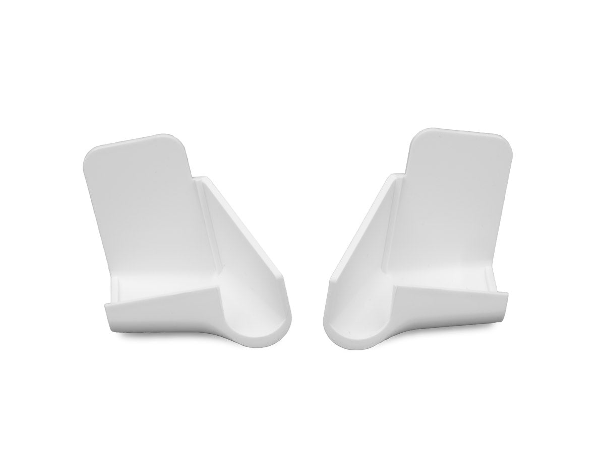 B&B Molders Drip Rail Gutter Spout, Polar White, B&B Cross Reference 389PW-A, Set of 4 - 94168