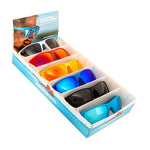 Airhead Sunglasses, With One Red/White/Blue/Orange/Black/Light Blue Sunglasses, Set Of 6 - AHFS-SWM6