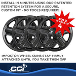 Coast2Coast Wheel Skins & Styled Wheel Covers IWCIMP76GBLK product image 4