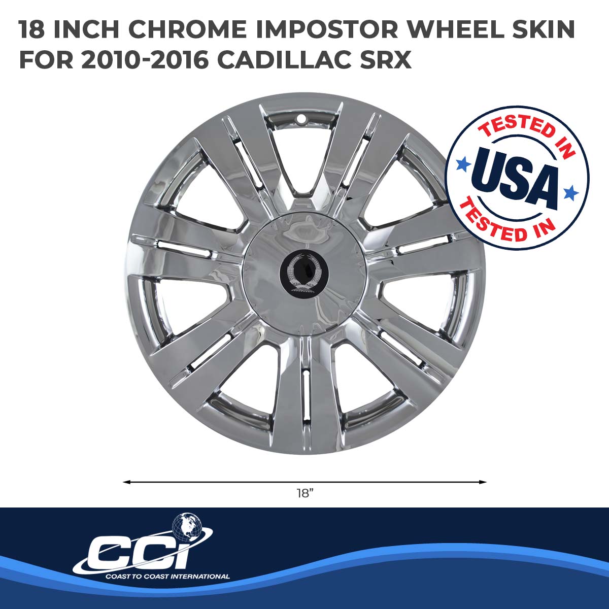 Coast2Coast Wheel Skins & Styled Wheel Covers IWCIMP357X product image 3
