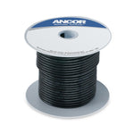 Ancor Primary Wire, 8 Gauge, Black, 100 ft Spool - 111010