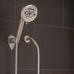 Oxygenics/ ETL Shower Head, Hand Held With 72 in Hose, With 10 Function Spray Settings, 5 in Outer Diameter - 51479