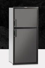 Dometic Refrigerator, Dual Compartment 2 Door Refrigerator With Freezer, 6 Cubic ft, 110 V AC - DM2672RB1