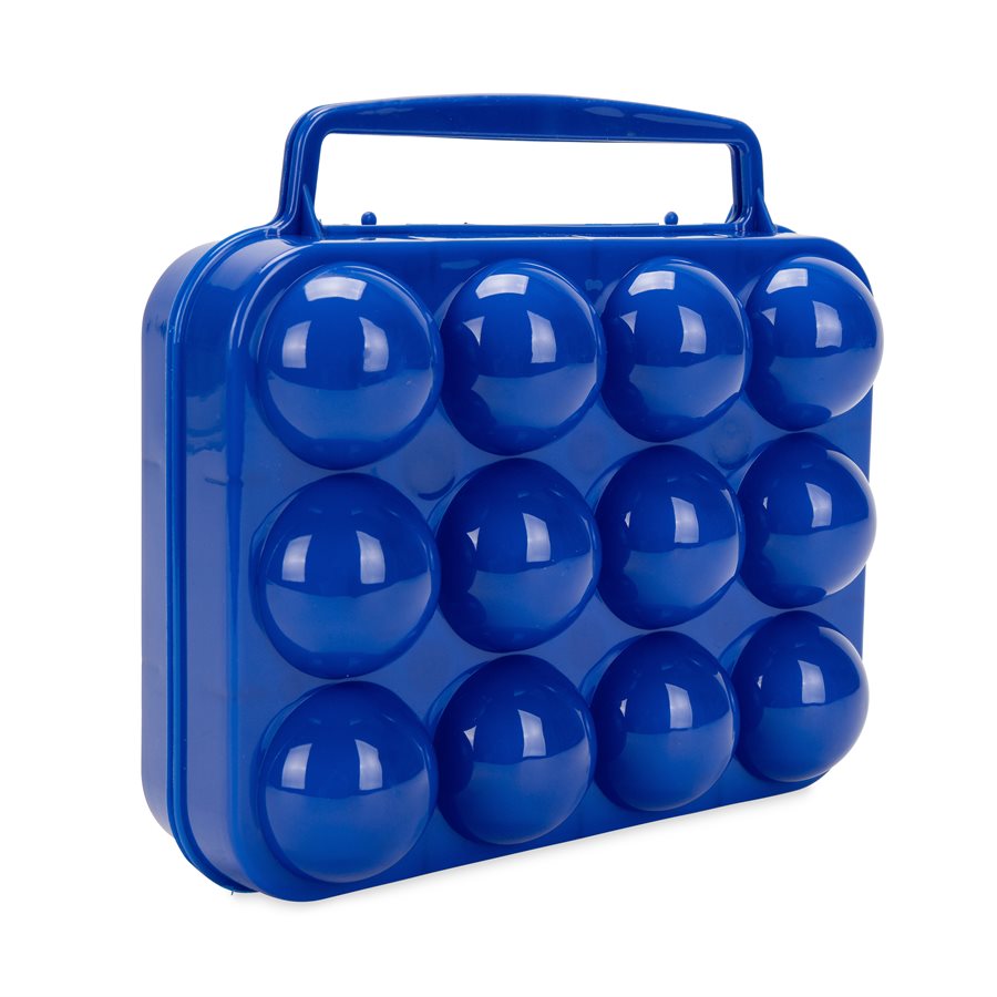 Camco Egg Holder, Holds 12 Eggs, Blue - 51015