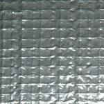 Design Engineering Thermal Acoustic Insulation, 3/4 in Thick, Foam With Fiberglass Reinforced Reflective Aluminum Skin - 50130