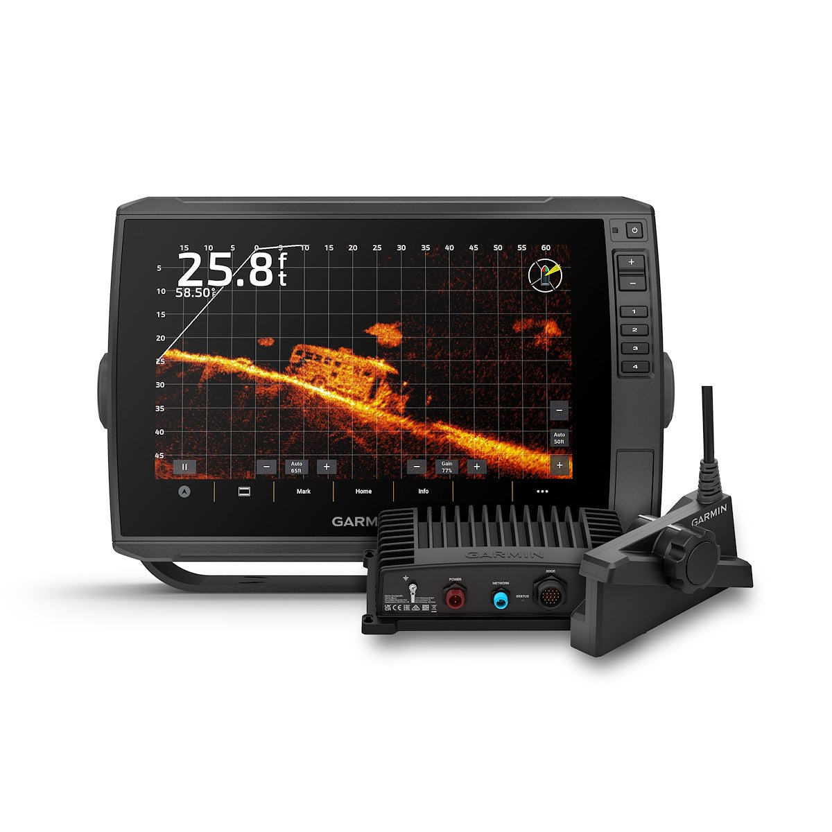 Garmin Chart Plotter, ECHOMAP Ultra 2 106sv, 10 in Display - 010-02880-10