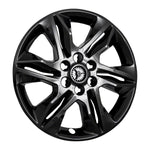 Coast2Coast Wheel Skin, 18 in, 6 Split Spokes, Gloss Black, Set Of 4 - IWCIMP438BLK