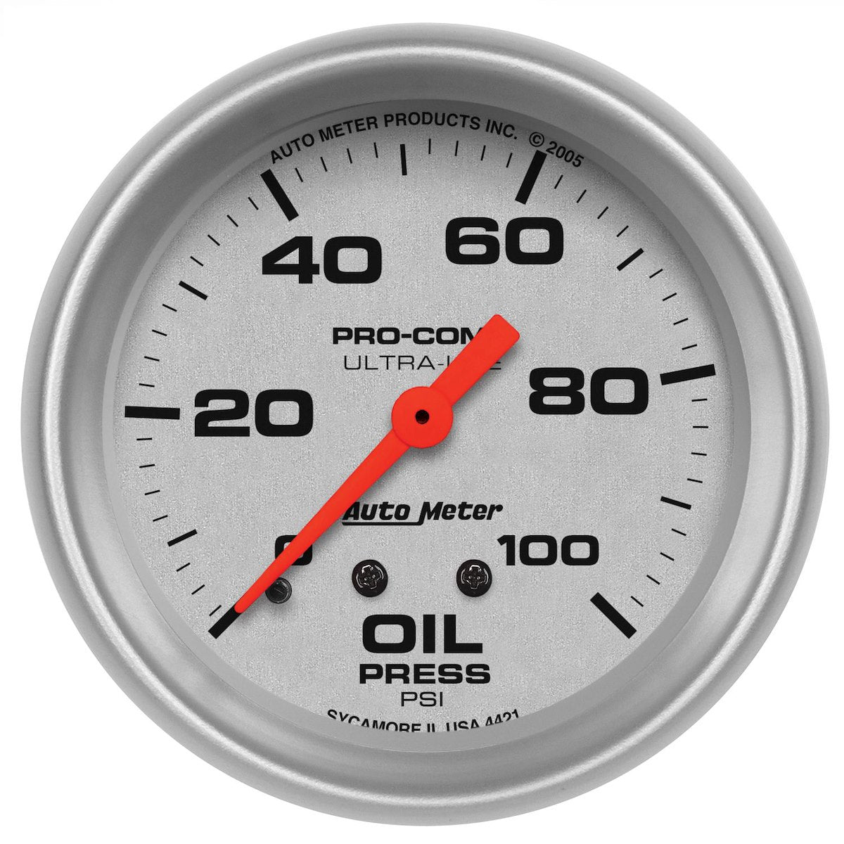 AutoMeter Engine Oil Pressure Gauge 4421 product image 1