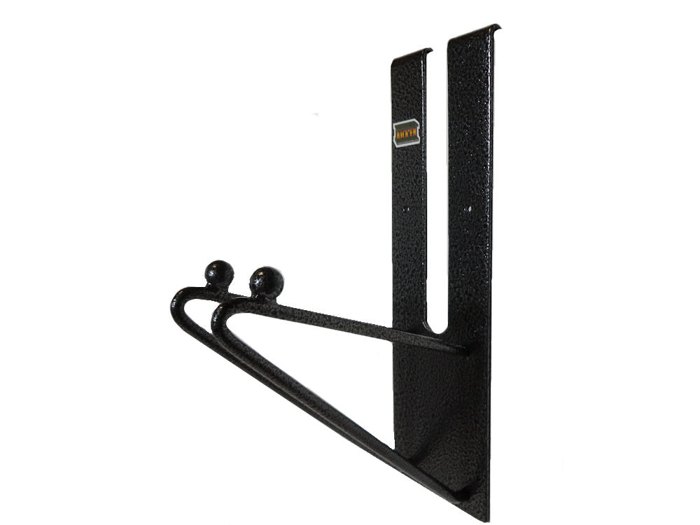 Rack-Em Tool Organizer, Holds 6 Shovels, 19 in Height X 5-1/2 in Width, Black/Gray - RA-15