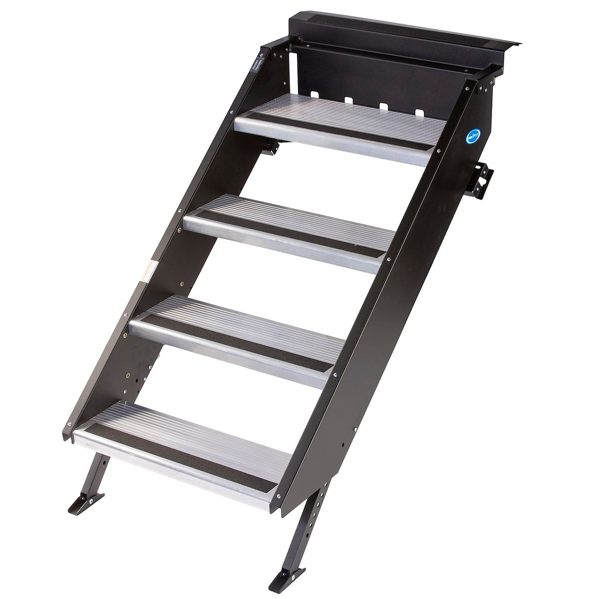 MOR/ryde Entry Step, Gen 2, 4 Manual Folding Steps, Threshold Height Of 36-1/2 in To 42 in - STP-212