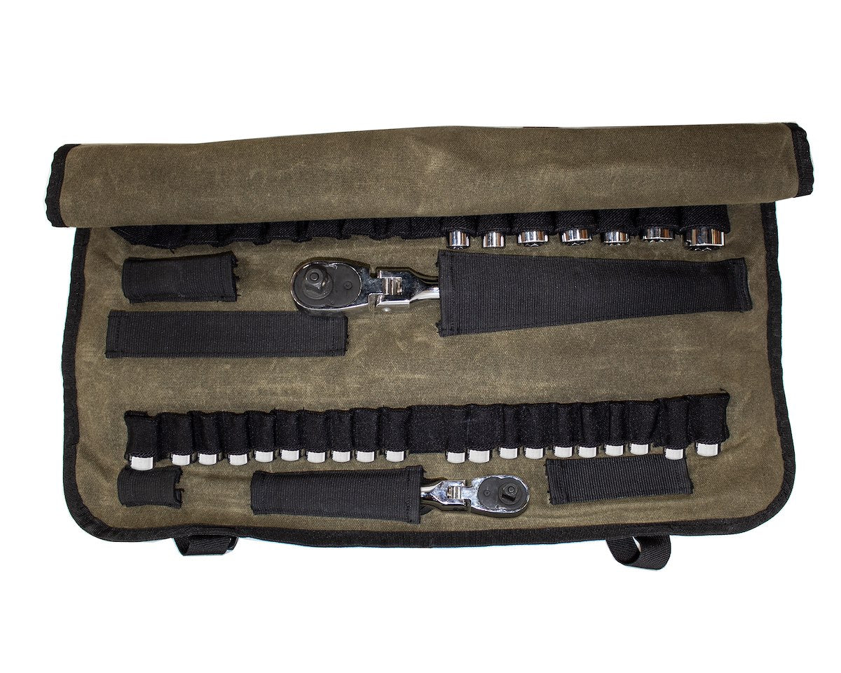 Overland Vehicle Systems Tool Bag, With 60 Slots/Handle/Straps - 21089941