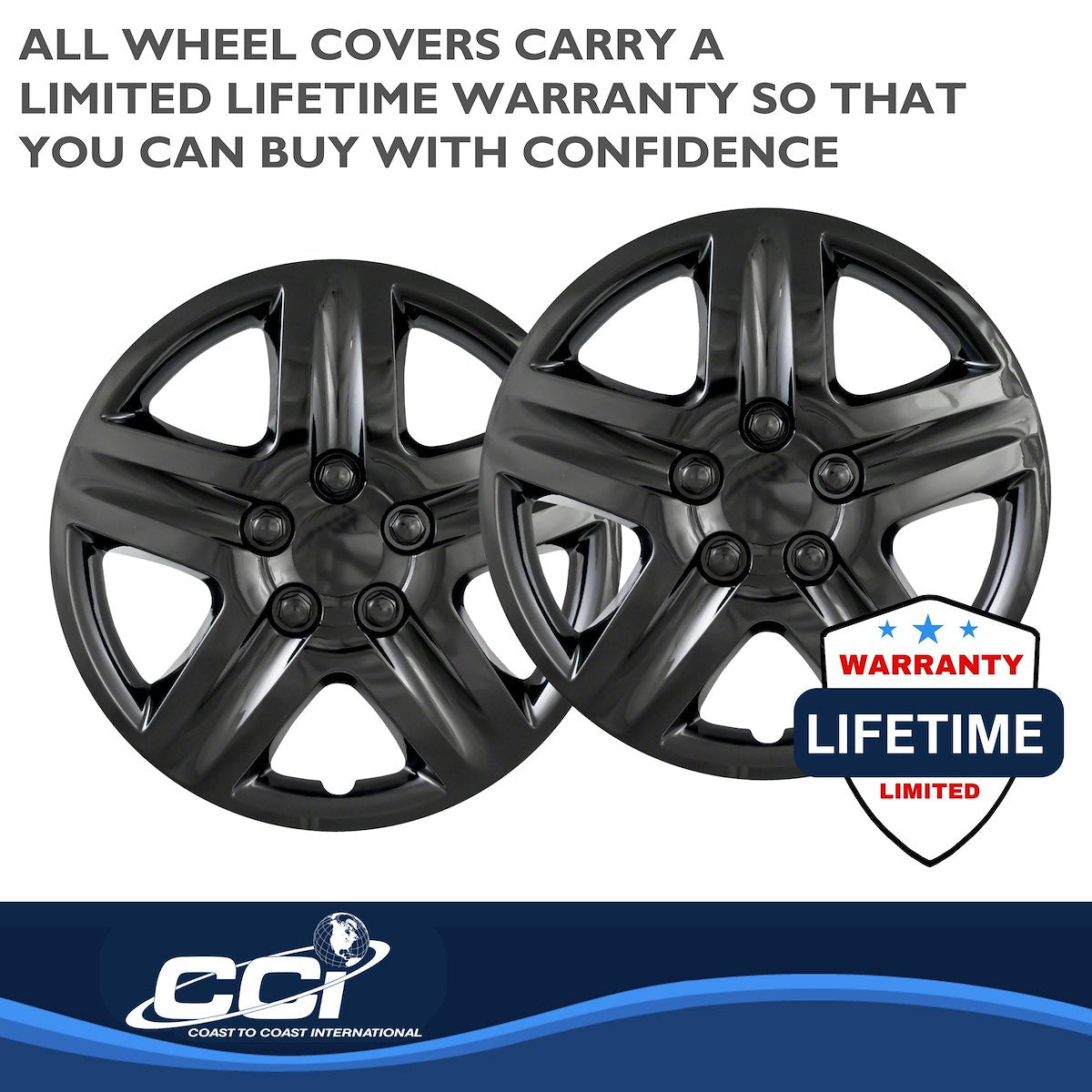 Coast2Coast Universal Wheel Covers IWC43117BLK product image 3