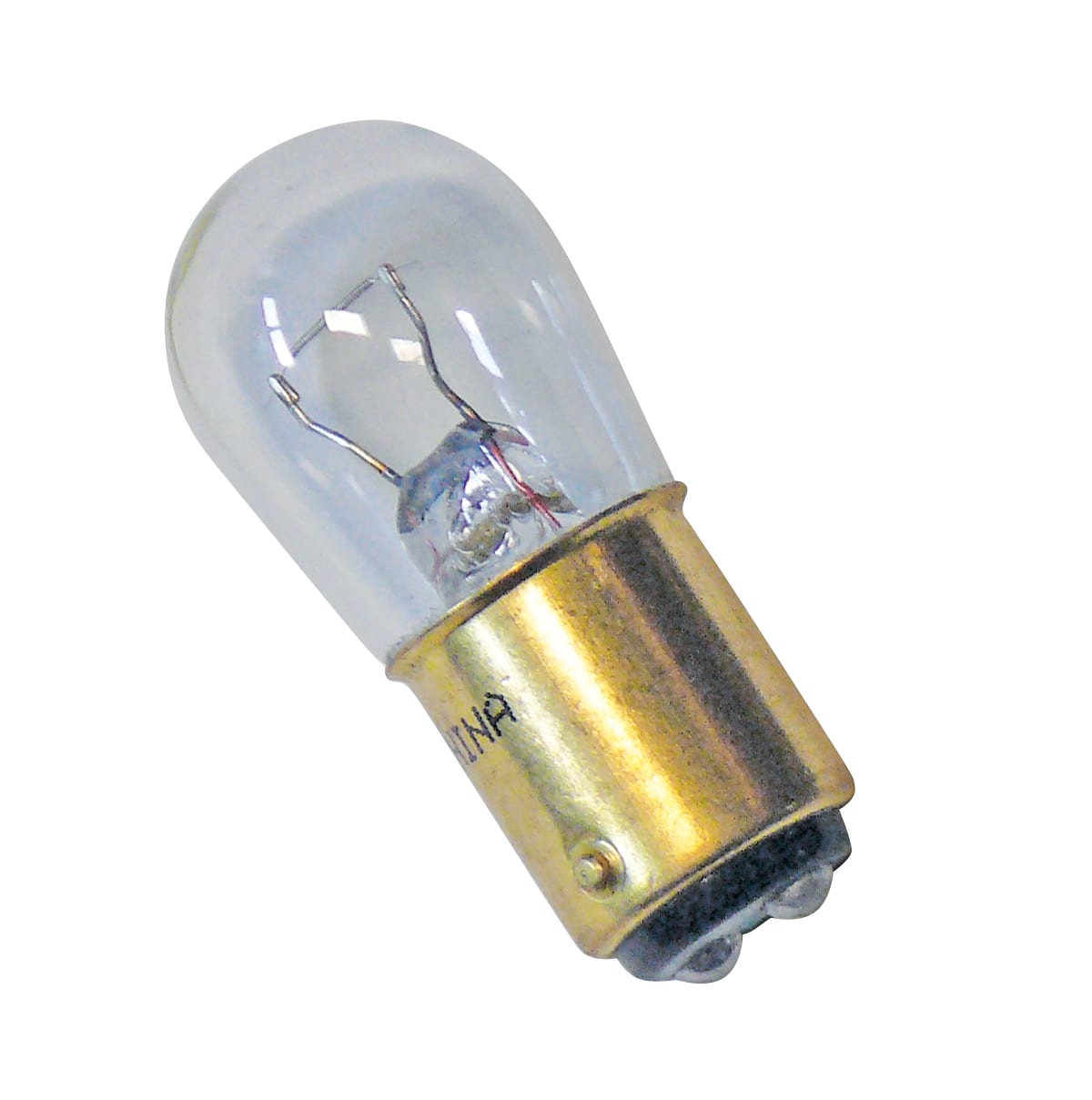 Valterra Multi Purpose Light Bulb, Incandescent, 1004 B6 Double Contact BA15, 12.8 V DC, Pack Of 2 - DG71210VP