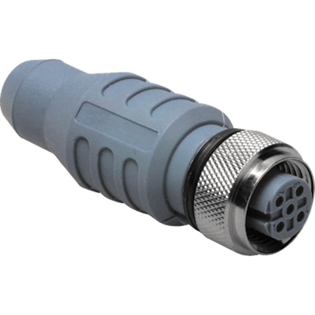 Maretron Marine Network Cable Terminator, Micro 5-Pin Female Termination Resistor, Blue-Gray Thermoplastic, 10 To 30 V DC - TR-CF