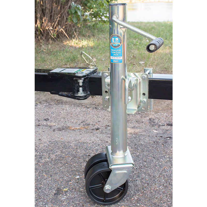 Dutton Lainson Corp Trailer Tongue Jack, 1500 lb Lift Capacity, 12 in Travel, 28 in Height - 22580