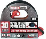 Valterra Power Cord, 3 Prong, 30 amp, 25 ft Length - A10-3025ED90