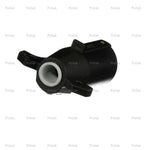 Pollak Trailer Wiring Connector, 7-Way Round Plug Side, Black - 12-706E