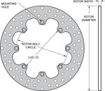 Wilwood Brakes Disc Brake Rotors 160-1601 product image 2