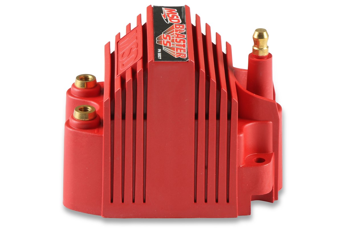 MSD Ignition Ignition Coil, 40000 V, Effective Up To 12500 RPM, Red - 8207