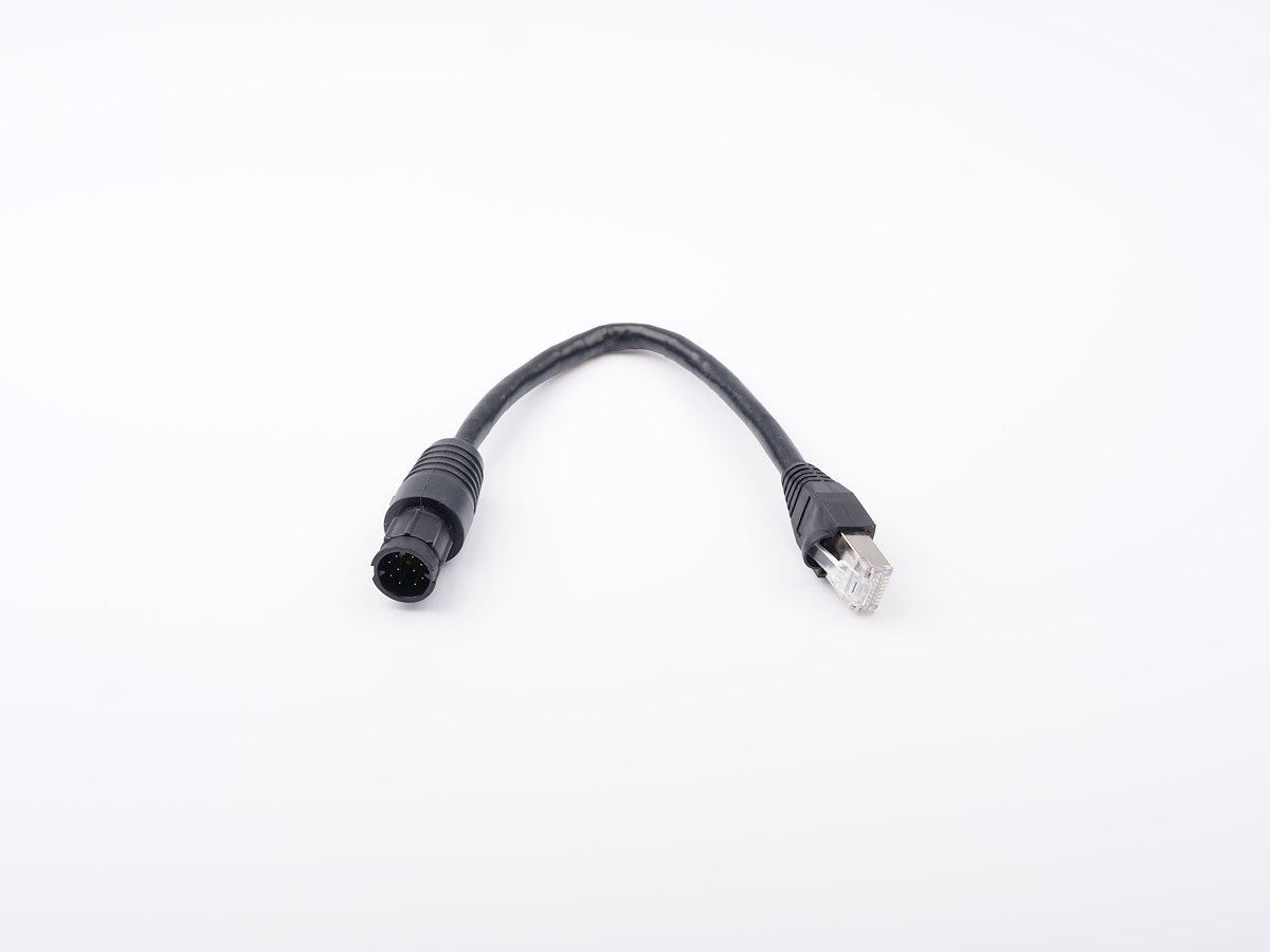 Raymarine Raynet Cable, RayNet Male To RJ45 Male Adaptor Cable, 6" Length. - A80513