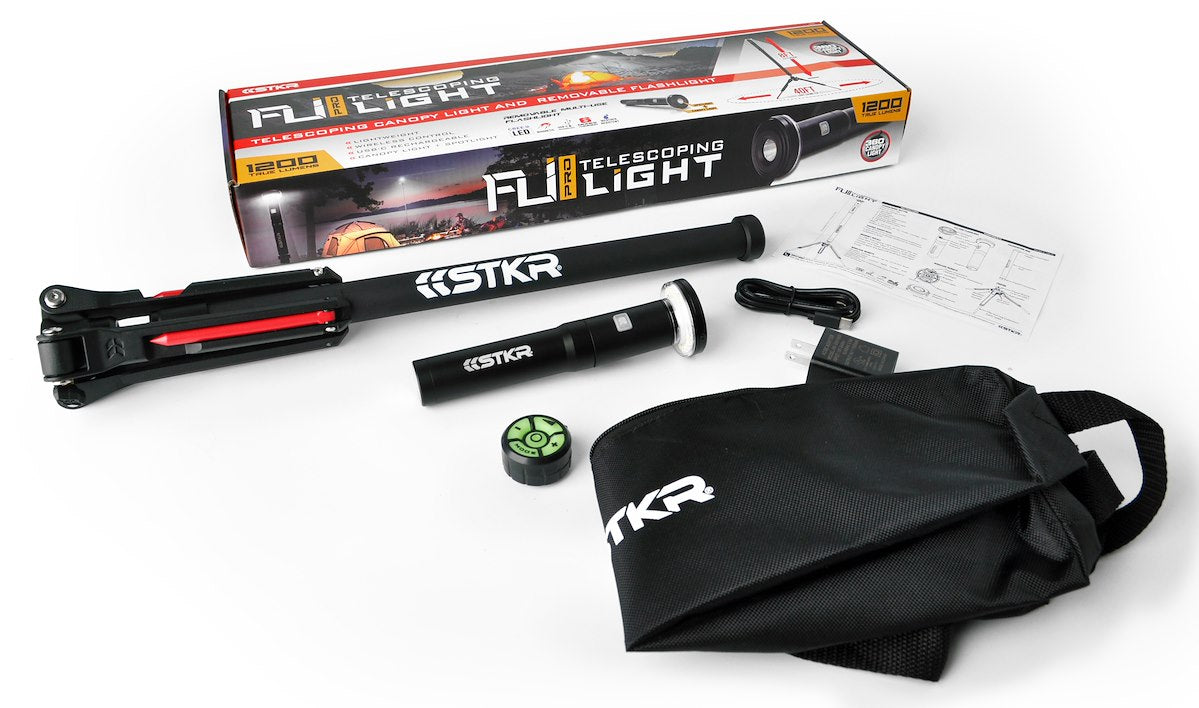 STKR Concepts Camp Site Light, IS54 Waterproof Rated For Outdoor Use - 12679