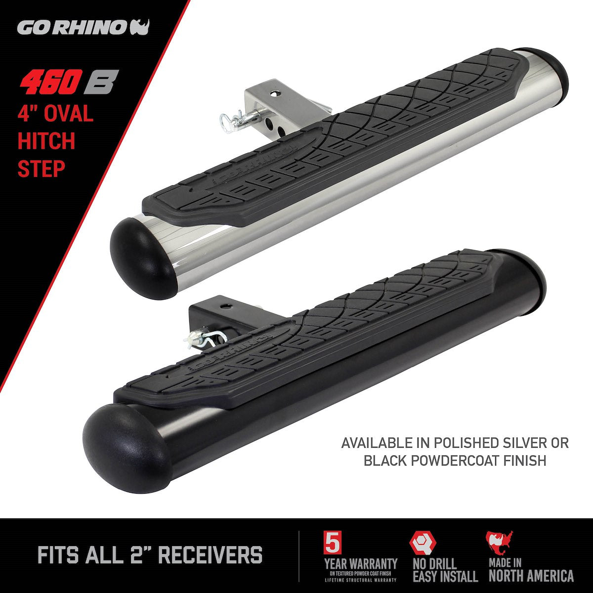 Go Rhino Running Boards & Nerf Bars 460B product image 5
