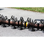 Camco Sewer Hose Support, Holds 20 ft Hose, Black - 43051
