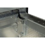 Weather Guard Tool Box, Aluminum, 27-1/2 in Length x 72 in Width x 18-1/2 in Height, 15.5 Cubic ft Capacity - 117-0-04