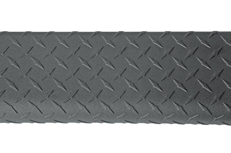Dee Zee Nerf Bar, 6 in Oval Straight, Black, Aluminum - DZ16401