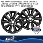 Coast2Coast Wheel Skins & Styled Wheel Covers IWCIMP399BLK product image 3