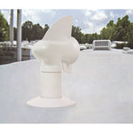 Camco Sewer Vent Cap, Fits Up To 2 in Vent Pipe, White - 40595