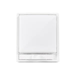Arcon Interior Light, 6-1/4 in Length x 5-1/2 in Width x 1-5/8 in Height, White Lens, 12 V - 14655