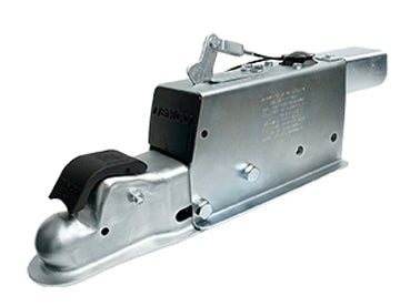 Demco RV Trailer Brake Actuator, 7000 lb Gross Vehicle Weight Rating/700 lb Tongue Weight, Coupler Accepts 2 in Ball, Fits 3 in Wide Tongue - 8705101
