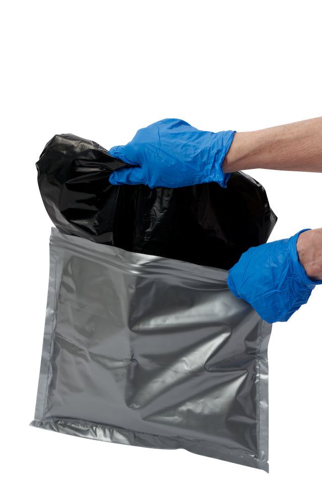 Reliance Toilet Waste Bag, Black - 2683-03