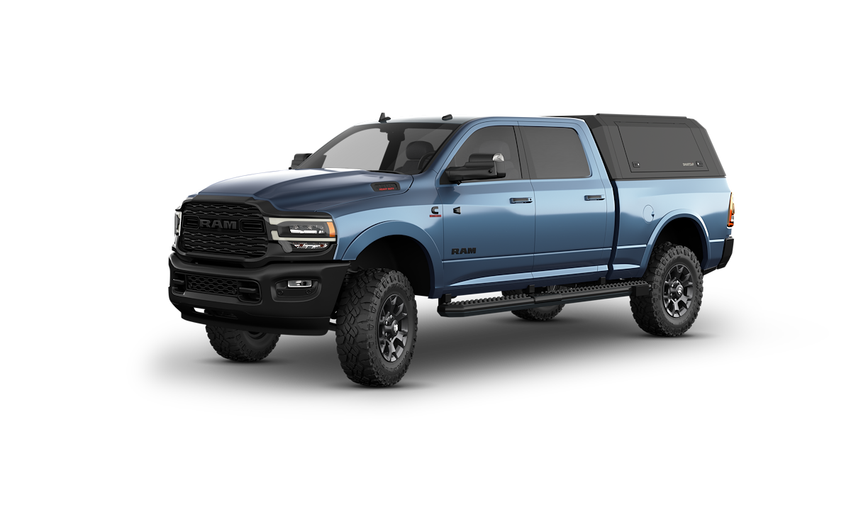 SmartCap Truck Cap, Holds Up To 330 lb When Moving And 770 lb When Parked, Matte Black, Stainless Steel - EA1007-MB