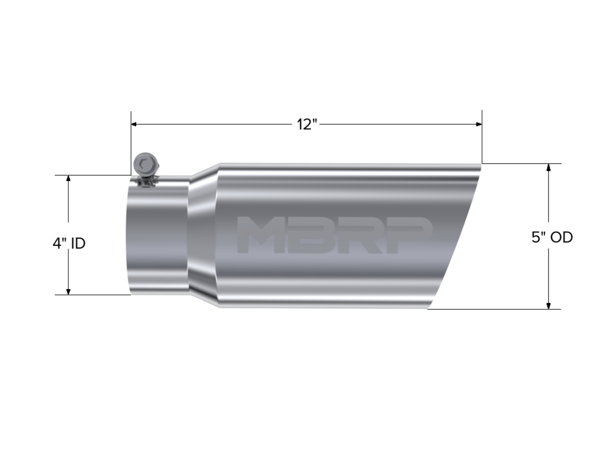 MBRP Exhaust Exhaust Tail Pipe Tip T5052 product image 2