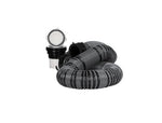 Valterra Sewer Hose, 15 ft Extended Length, 53 in Compressed Length, 3 in Diameter - D04-0650