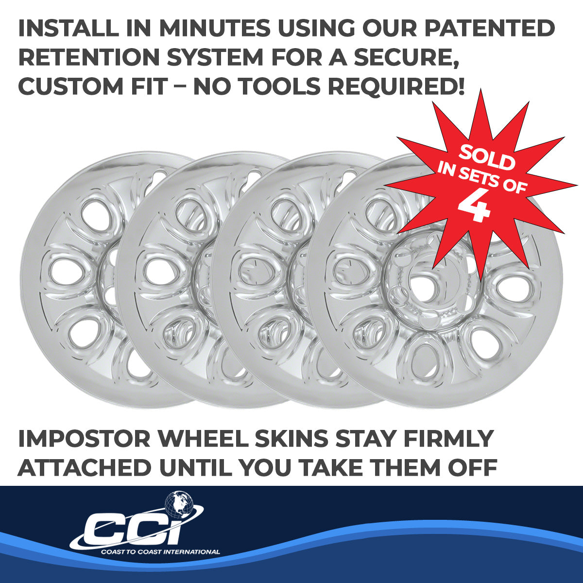 Coast2Coast Wheel Skins & Styled Wheel Covers IWCIMP64X product image 4
